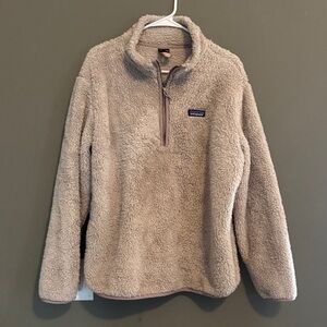 Patagonia los gatos Quarter-Zip fleece tan XL